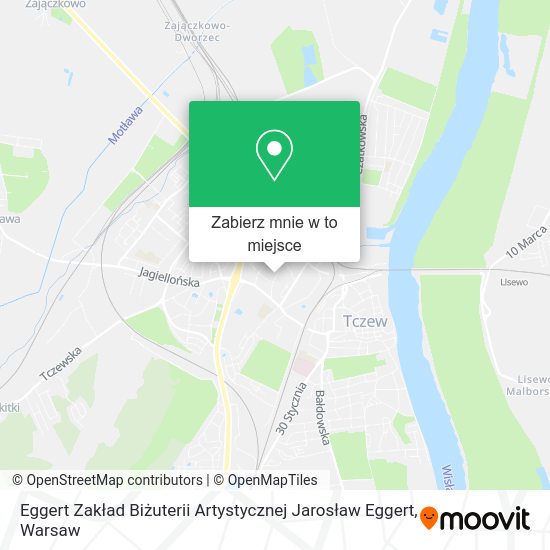 Mapa Eggert Zakład Biżuterii Artystycznej Jarosław Eggert