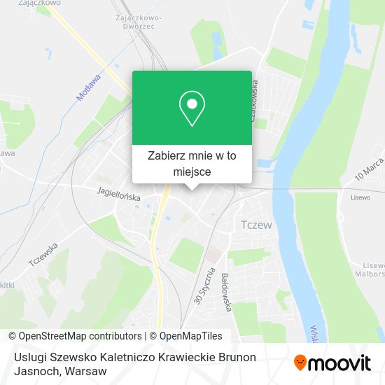 Mapa Uslugi Szewsko Kaletniczo Krawieckie Brunon Jasnoch