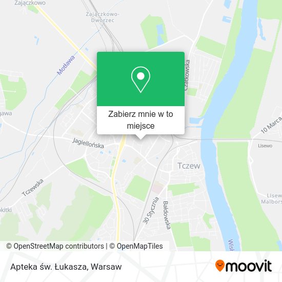 Mapa Apteka św. Łukasza