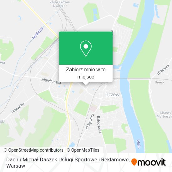 Mapa Dachu Michał Daszek Usługi Sportowe i Reklamowe