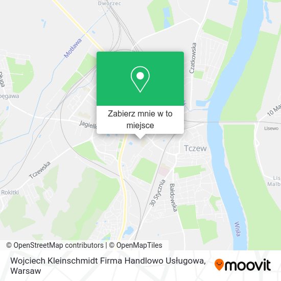 Mapa Wojciech Kleinschmidt Firma Handlowo Usługowa