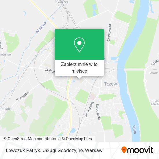 Mapa Lewczuk Patryk. Usługi Geodezyjne