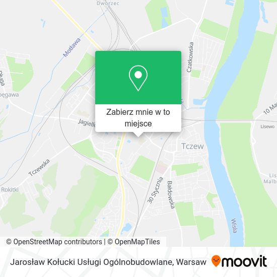 Mapa Jarosław Kołucki Usługi Ogólnobudowlane