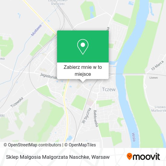 Mapa Sklep Malgosia Malgorzata Naschke