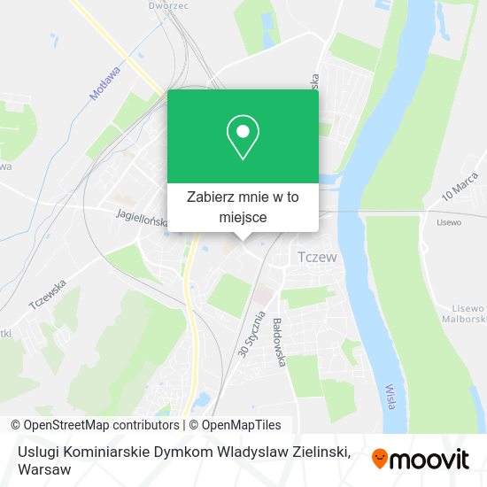 Mapa Uslugi Kominiarskie Dymkom Wladyslaw Zielinski