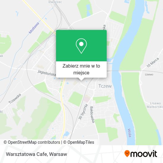 Mapa Warsztatowa Cafe