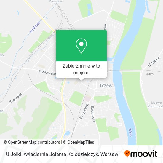 Mapa U Jolki Kwiaciarnia Jolanta Kołodziejczyk