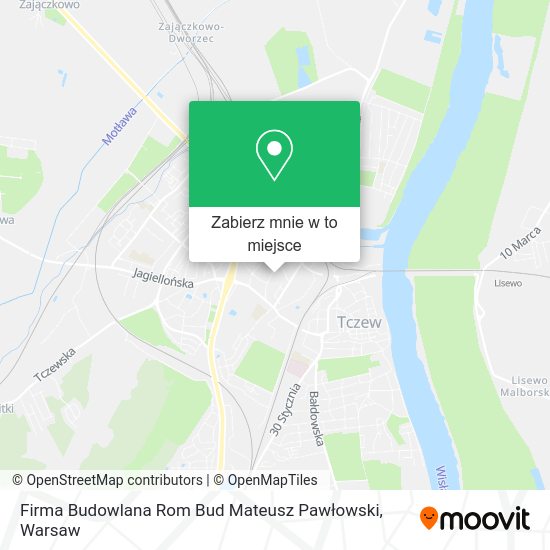 Mapa Firma Budowlana Rom Bud Mateusz Pawłowski