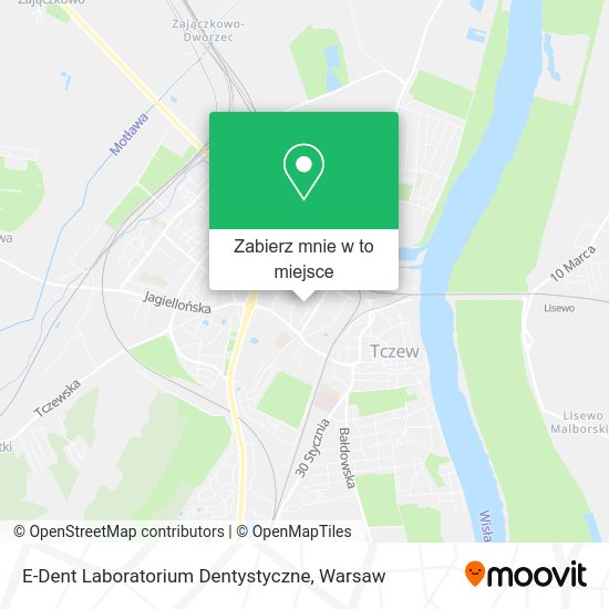 Mapa E-Dent Laboratorium Dentystyczne