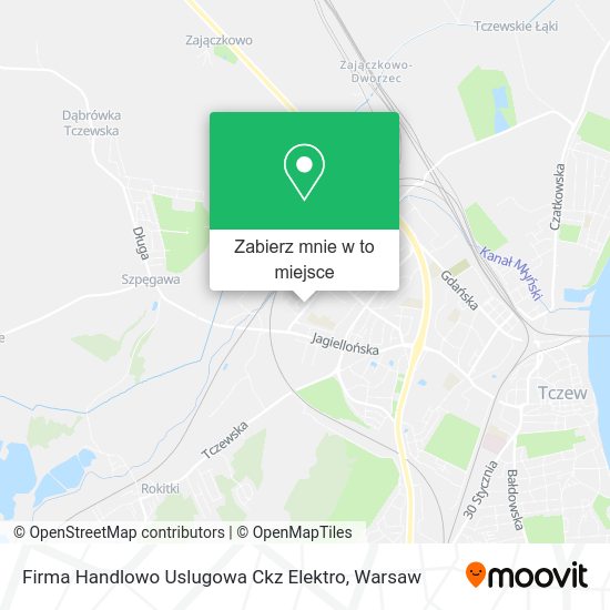 Mapa Firma Handlowo Uslugowa Ckz Elektro