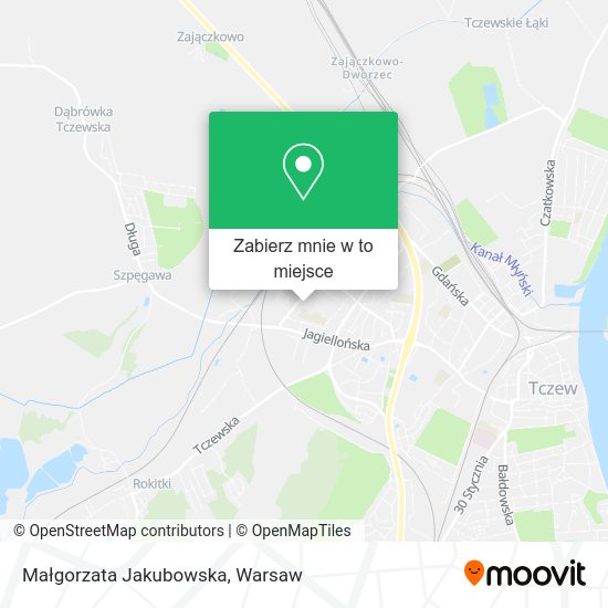 Mapa Małgorzata Jakubowska