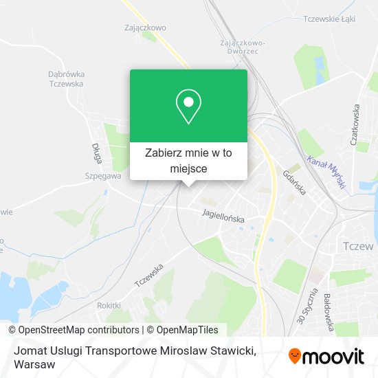 Mapa Jomat Uslugi Transportowe Miroslaw Stawicki