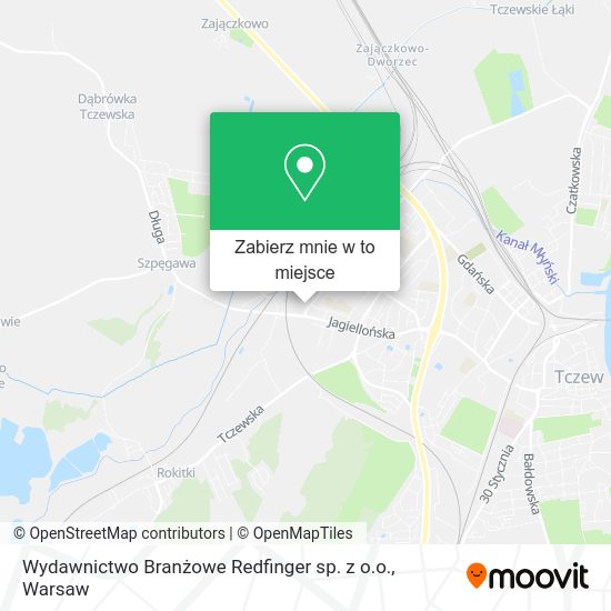 Mapa Wydawnictwo Branżowe Redfinger sp. z o.o.