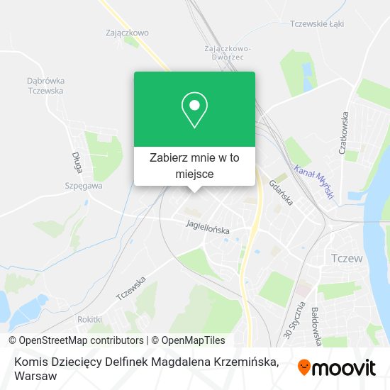 Mapa Komis Dziecięcy Delfinek Magdalena Krzemińska