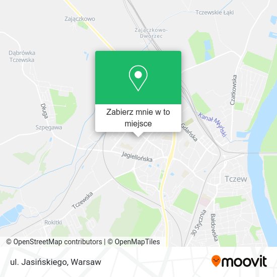 Mapa ul. Jasińskiego