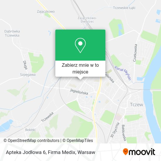 Mapa Apteka Jodłowa 6, Firma Medix