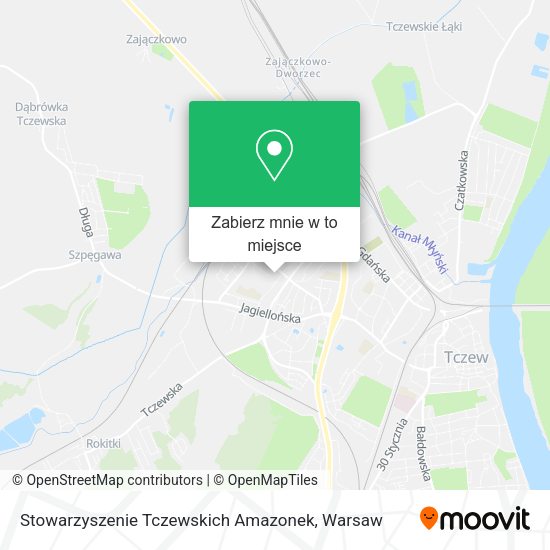 Mapa Stowarzyszenie Tczewskich Amazonek