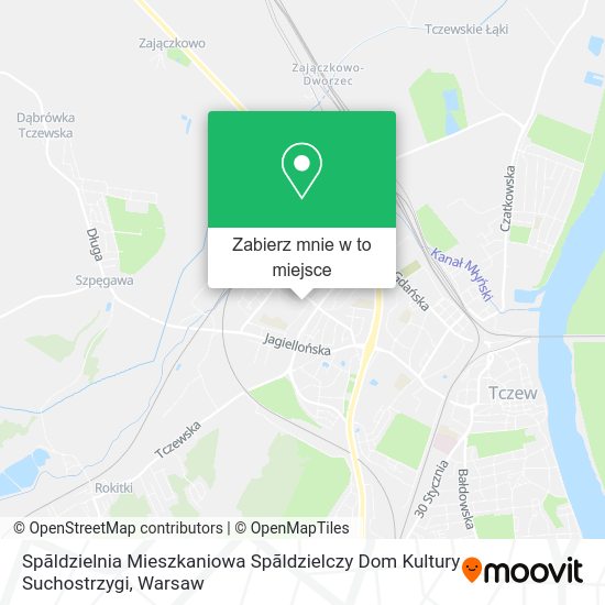 Mapa Spãldzielnia Mieszkaniowa Spãldzielczy Dom Kultury Suchostrzygi