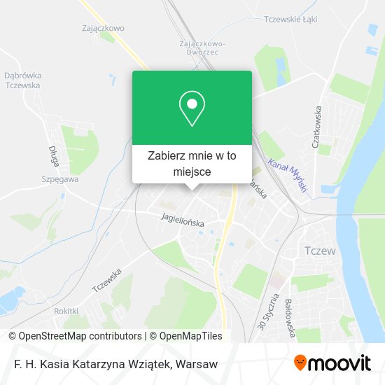 Mapa F. H. Kasia Katarzyna Wziątek