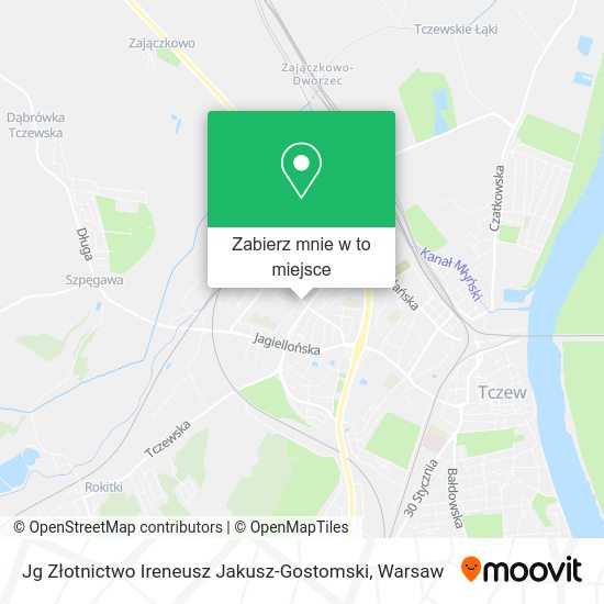 Mapa Jg Złotnictwo Ireneusz Jakusz-Gostomski