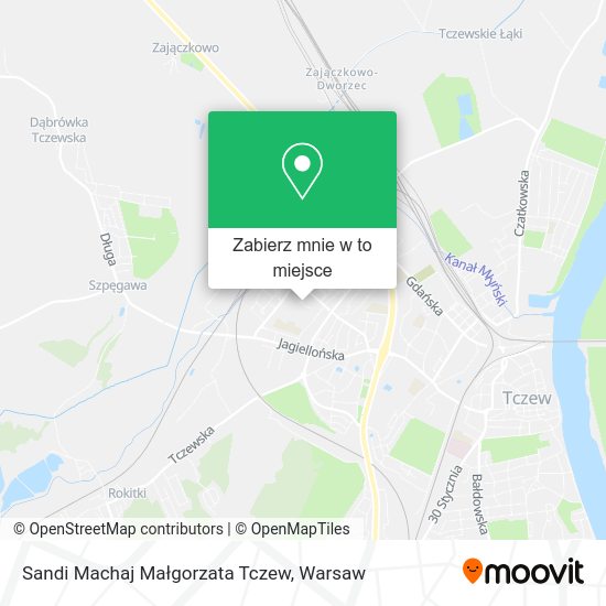 Mapa Sandi Machaj Małgorzata Tczew