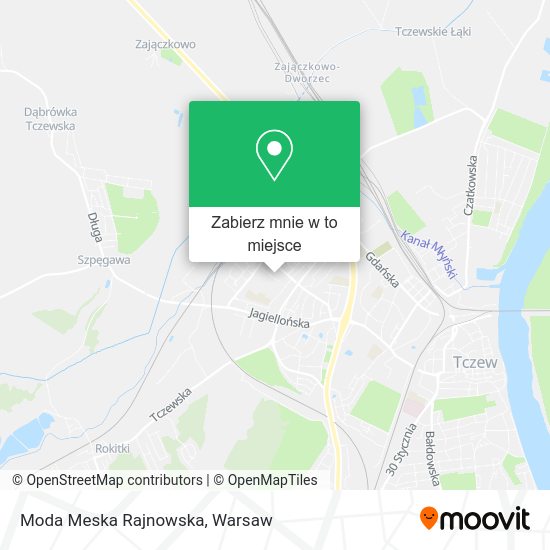 Mapa Moda Meska Rajnowska