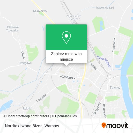 Mapa Nordtex Iwona Bizon