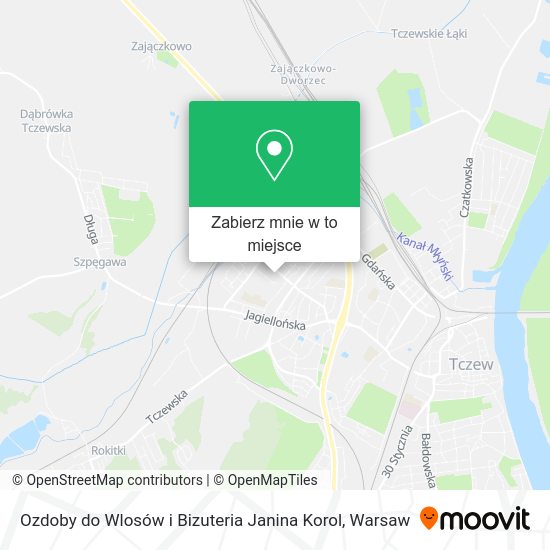 Mapa Ozdoby do Wlosów i Bizuteria Janina Korol