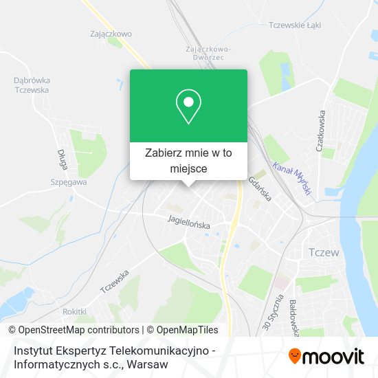Mapa Instytut Ekspertyz Telekomunikacyjno - Informatycznych s.c.