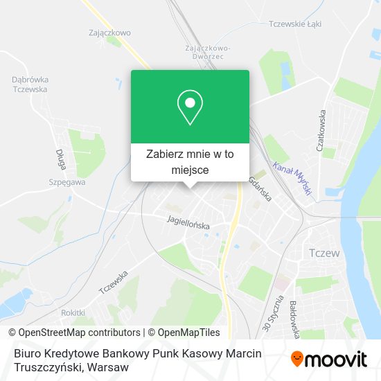 Mapa Biuro Kredytowe Bankowy Punk Kasowy Marcin Truszczyński