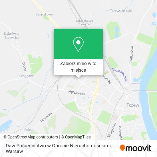 Mapa Daw Pośrednictwo w Obrocie Nieruchomościami