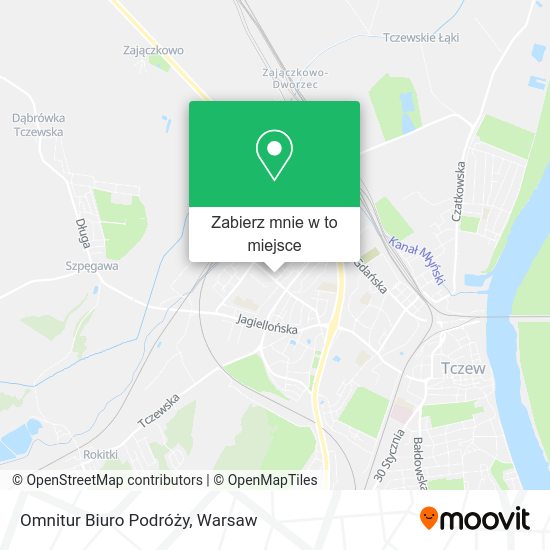 Mapa Omnitur Biuro Podróży