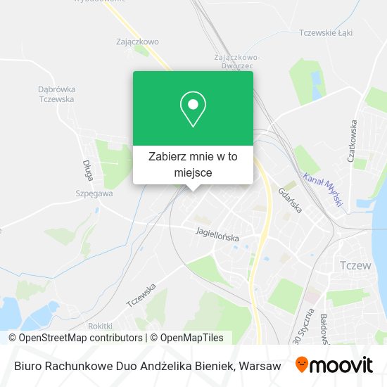 Mapa Biuro Rachunkowe Duo Andżelika Bieniek