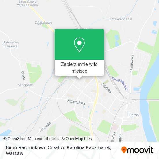 Mapa Biuro Rachunkowe Creative Karolina Kaczmarek