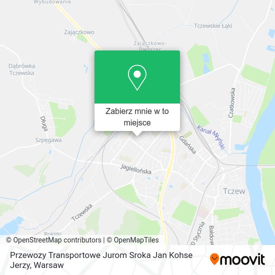 Mapa Przewozy Transportowe Jurom Sroka Jan Kohse Jerzy