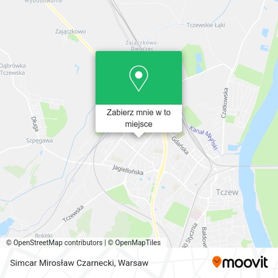 Mapa Simcar Mirosław Czarnecki