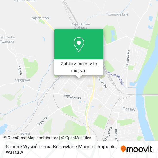 Mapa Solidne Wykończenia Budowlane Marcin Chojnacki