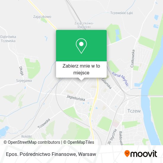 Mapa Epos. Pośrednictwo Finansowe