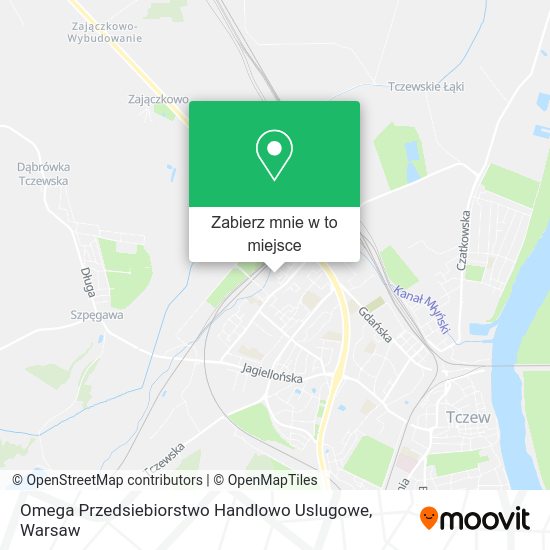 Mapa Omega Przedsiebiorstwo Handlowo Uslugowe