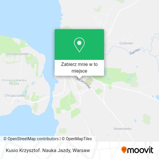 Mapa Kusio Krzysztof. Nauka Jazdy