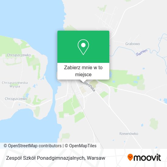 Mapa Zespół Szkół Ponadgimnazjalnych