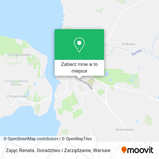 Mapa Zając Renata. Doradztwo i Zarządzanie