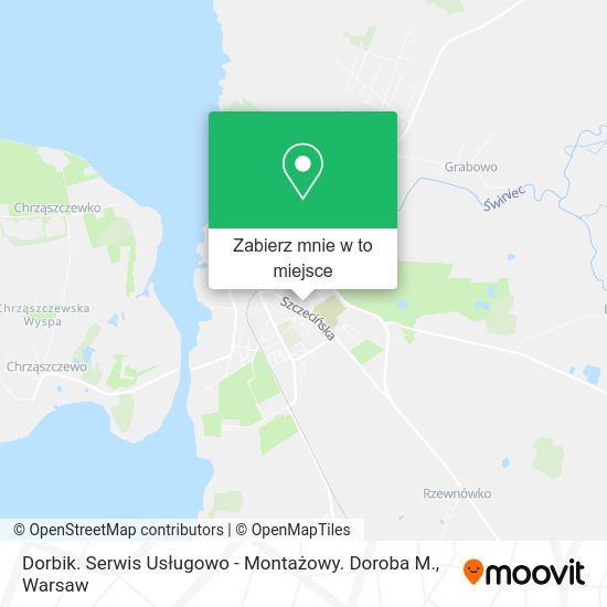 Mapa Dorbik. Serwis Usługowo - Montażowy. Doroba M.