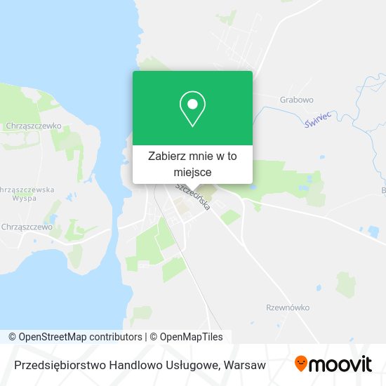 Mapa Przedsiębiorstwo Handlowo Usługowe