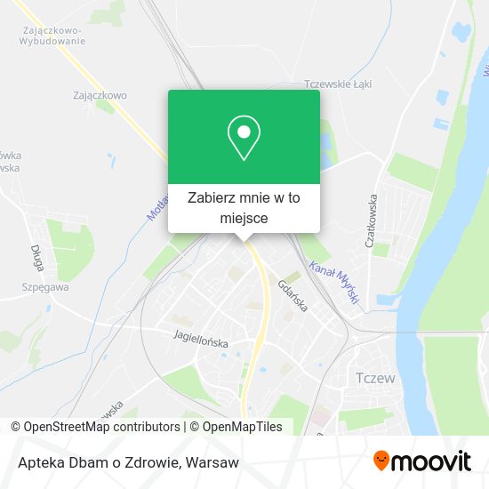 Mapa Apteka Dbam o Zdrowie