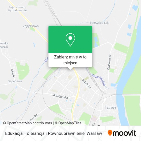 Mapa Edukacja, Tolerancja i Równouprawnienie