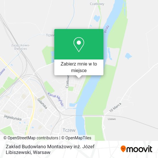 Mapa Zakład Budowlano Montażowy inż. Józef Libiszewski