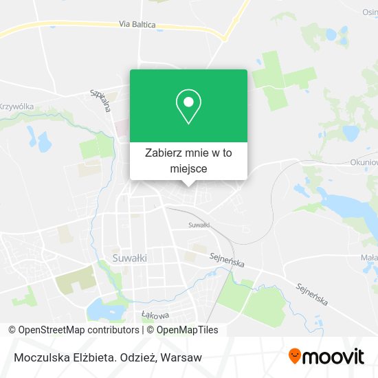 Mapa Moczulska Elżbieta. Odzież