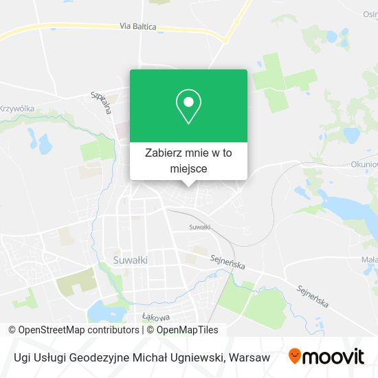 Mapa Ugi Usługi Geodezyjne Michał Ugniewski