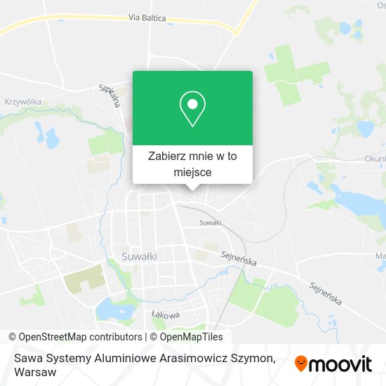 Mapa Sawa Systemy Aluminiowe Arasimowicz Szymon